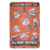Neudruck des britischen Kriegsposters Magnet (Vertikal)