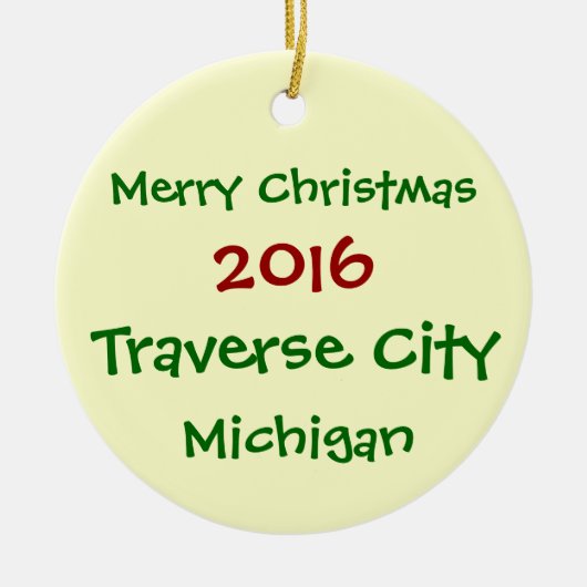 NEUE 2016 KERAMIKORNAMENT (Vorne)