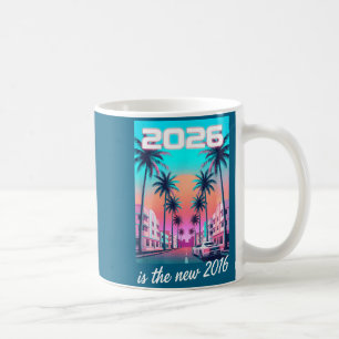 Neue 2016 Retro Synthwave Auto-Ästhetik Kaffeetasse