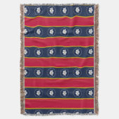 Neue 2020-Flag-Streifen für Mississippi Decke (Vorderseite Vertikal)