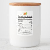 NEUE 2021 Ahornsirup Leaf PreCalculated Nutrition Lebensmitteletikett (Vorderseite)