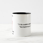 Neue 30 benutzerdefinierbare Geschenkidee-Tasse Zweifarbige Tasse (Mittel)