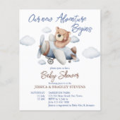 Neue Abenteuer Mini-Baby-Dusche Budget laden (Vorderseite)