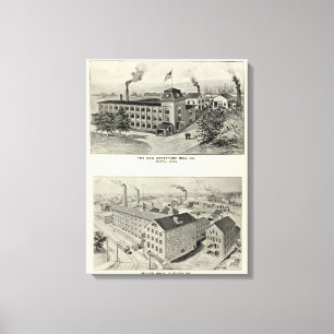 Neue Abfahrt Bell Co, Tischbesteck Co Miller Bros Leinwanddruck