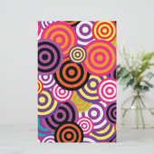 Neue Abstrakte Kunst des Kreises Briefpapier (Stehend Vorderseite)