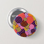 Neue Abstrakte Kunst des Kreises Button (Vorne & Hinten)