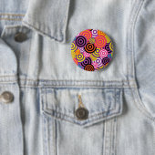 Neue Abstrakte Kunst des Kreises Button (Beispiel)