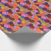 Neue Abstrakte Kunst des Kreises Geschenkpapier (Ecke)