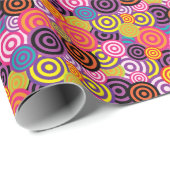 Neue Abstrakte Kunst des Kreises Geschenkpapier (Rolleneckpunkt)