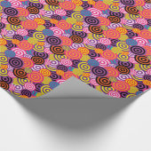 Neue Abstrakte Kunst des Kreises Geschenkpapier (Ecke)