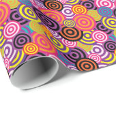 Neue Abstrakte Kunst des Kreises Geschenkpapier (Rolleneckpunkt)