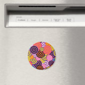 Neue Abstrakte Kunst des Kreises Magnet (In Situ (Geschirrspüler))