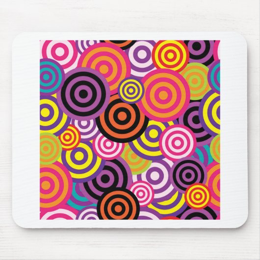 Neue Abstrakte Kunst des Kreises Mousepad (Vorne)