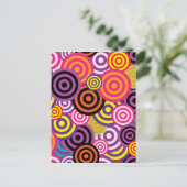 Neue Abstrakte Kunst des Kreises Postkarte (Stehend Vorderseite)
