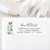 Neue Address Greenery-Rücksendeadresse (Insitu)