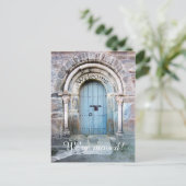 Neue Address-Zuhause oder Business-Postkarte Ankündigungspostkarte (Stehend Vorderseite)