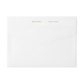 NEUE Adressbezeichnungen mit VERÄNDERTEM DATUM, De (Rückseite)