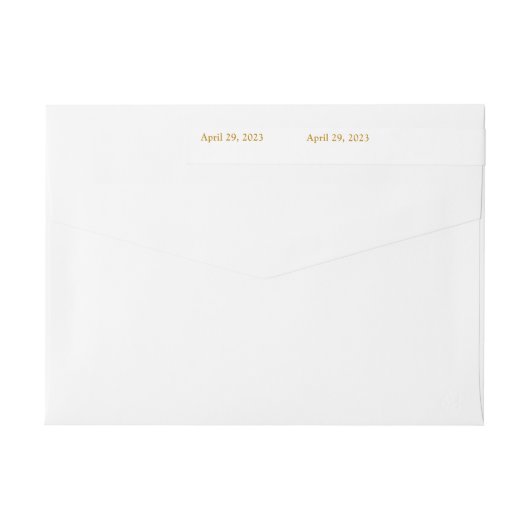 NEUE Adressbezeichnungen mit VERÄNDERTEM DATUM, De (Rückseite)