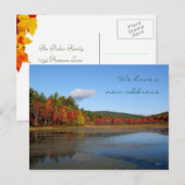 Neue Adressbuchhalterung Ankündigungspostkarte (Vorne/Hinten)