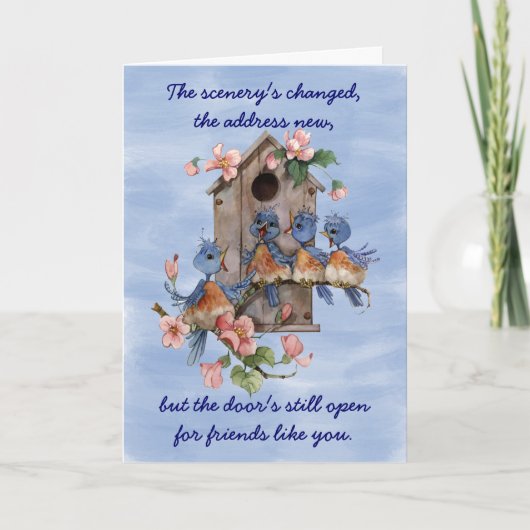 Neue Adresse Ankündigung (Vorderseite)