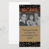 neue Adresse Ankündigung (Vorne/Hinten)