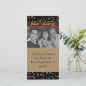 neue Adresse Ankündigung (Stehend Vorderseite)