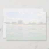 Neue Adresse Ankündigung Beach Paare (Rückseite)