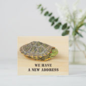 Neue Adresse Ankündigungspostkarte (Stehend Vorderseite)