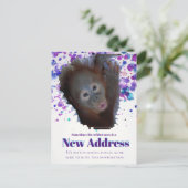 Neue Adresse Ankündigungspostkarte (Stehend Vorderseite)