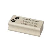 Neue Adresse drucken Niedliche Rücksendeadresse üb Gummistempel (Stempel)