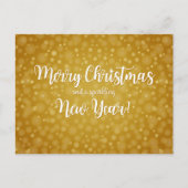 Neue Adresse Frohe Weihnachts-bewegende Ankündigun Postkarte (Vorderseite)