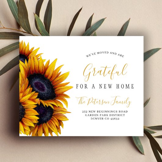 Neue Adresse für Sonnenblumen