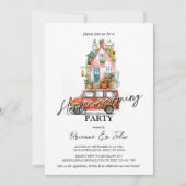 Neue Adresse I Car Moving Zuhause House Erwärmung Einladung (Vorderseite)