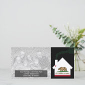 neue Adresse in Kalifornien Ankündigung (Stehend Vorderseite)