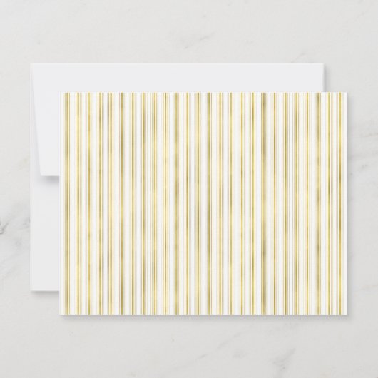 Neue Adresse mit elegantem Gold Ananas Ankündigung (Rückseite)