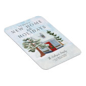 Neue Adresse Neuer Zuhause Feiertag Magnet (Rechte Seite)