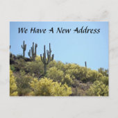 Neue Adresse Postkarte (Vorderseite)