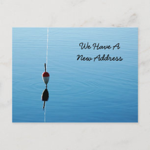 Neue Adresse Postkarte