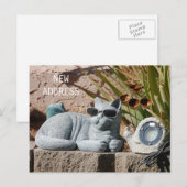 Neue Adresse Postkarte (Vorne/Hinten)