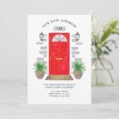 Neue Adresse Red Door Ankündigung (Stehend Vorderseite)