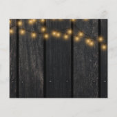 Neue Adresse rustikale Ankündigung (Rückseite)