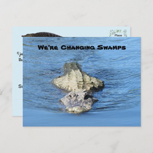 Neue Adressenpostkarte zuweisen Postkarte (Vorne/Hinten)