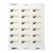 Neue Adressenzeiger Adressaufkleber (Vorne)