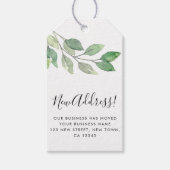 Neue Adressfarbe Geschenkanhänger (Vorderseite)