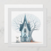 Neue Adressflatternummer Mitteilungskarte (Vorne/Hinten)