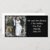 Neue Adresskarte Ankündigung (Vorne/Hinten)