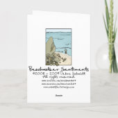 Neue Adresskarte Ankündigung (Rückseite)