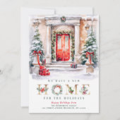 Neue Adresskarte Feiertagskarte (Vorderseite)