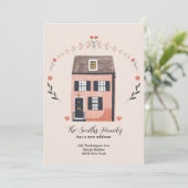 Neue Adresskarte Feiertagskarte (Stehend Vorderseite)