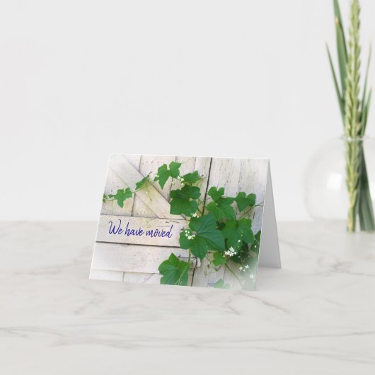 Neue Adresskarte Karte (Vorderseite)